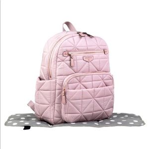 Companion Diaper Backpack Blush by Twelve Little